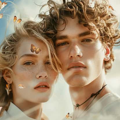 Virgo and Aquarius
