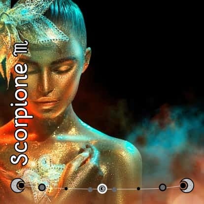 Luna in Scorpione