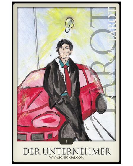 Tarot Card "The Entrepreneur" | Fate Tarot © Verlag Franz