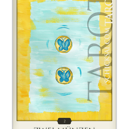 Two Coins | Destiny Tarot © Verlag Franz