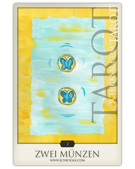 Two Coins | Destiny Tarot © Verlag Franz