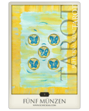 Five Coins | Fate Tarot © Verlag Franz