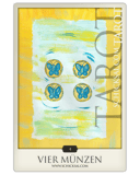 Four Coins | Fate Tarot © Verlag Franz