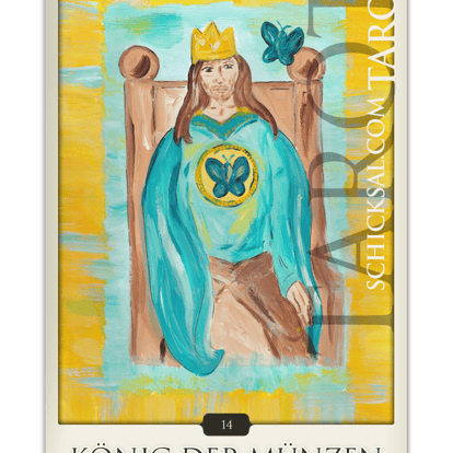 King of Coins | Destiny Tarot © Verlag Franz