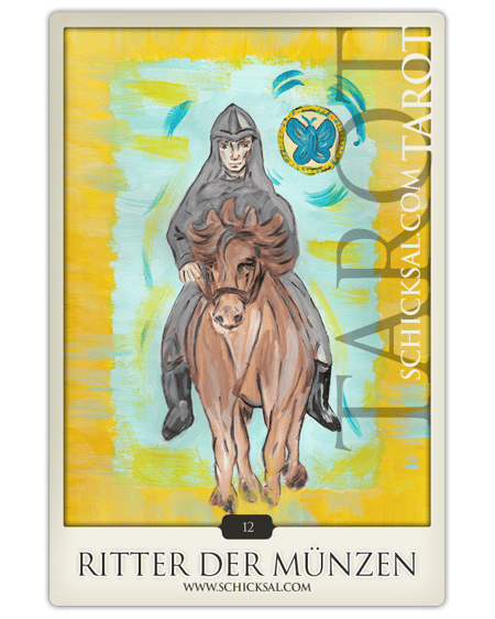 Knight of Pentacles | Fate Tarot © Verlag Franz