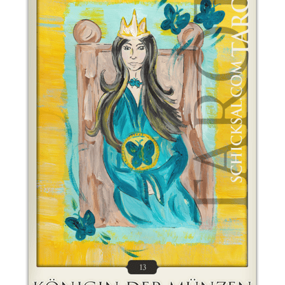 Queen of Coins Tarot © Verlag Franz