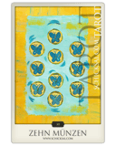 Ten Coins | Destiny Tarot © Verlag Franz