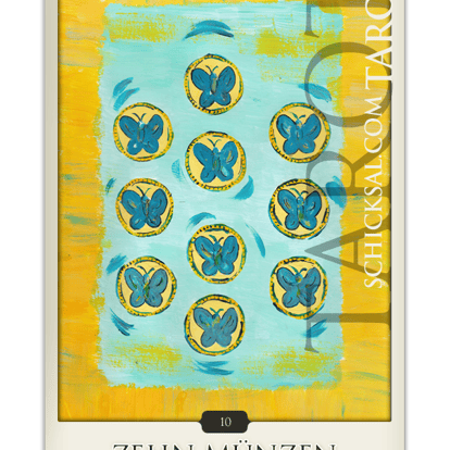Ten Coins | Destiny Tarot © Verlag Franz