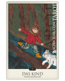 Tarot Card "The Child" | Fate Tarot © Verlag Franz 