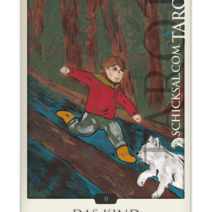 Tarot Card "The Child" | Fate Tarot © Verlag Franz 