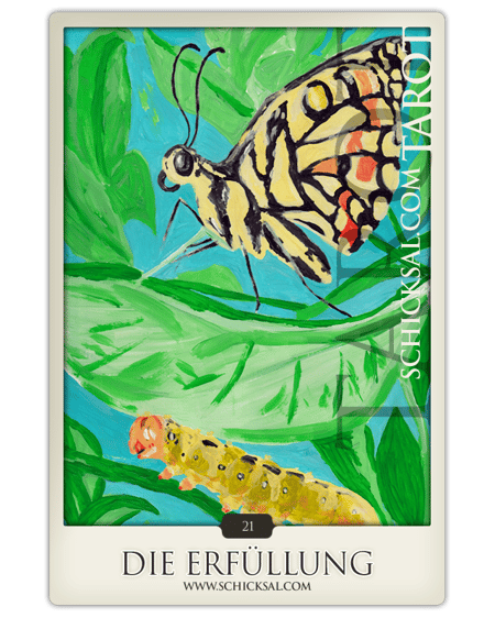 tarot card fulfilment at fate tarot © Verlag Franz