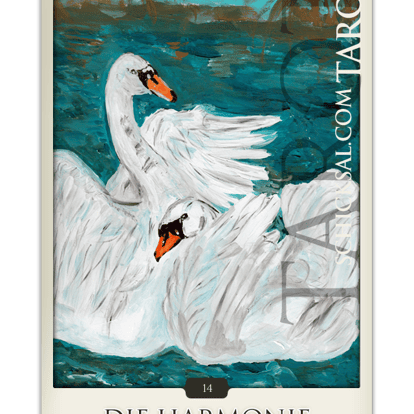 tarot card Harmony at fate tarot © Verlag Franz