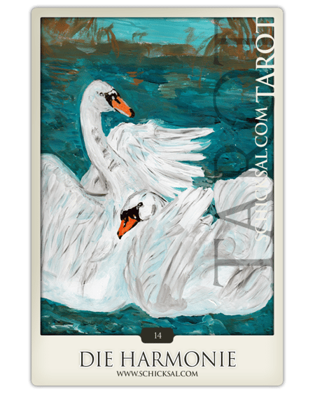 tarot card Harmony at fate tarot © Verlag Franz