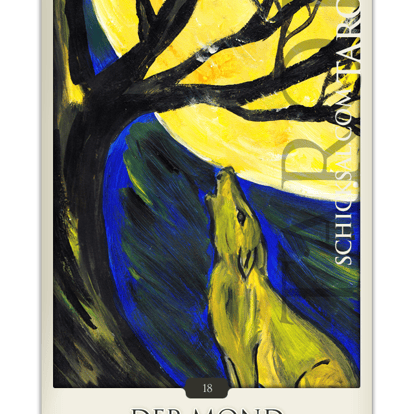 tarot card moon at fate tarot © Verlag Franz