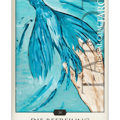 Tarot card Relief at fate tarot © Verlag Franz