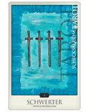 Four Swords of Destiny Tarot © Verlag Franz
