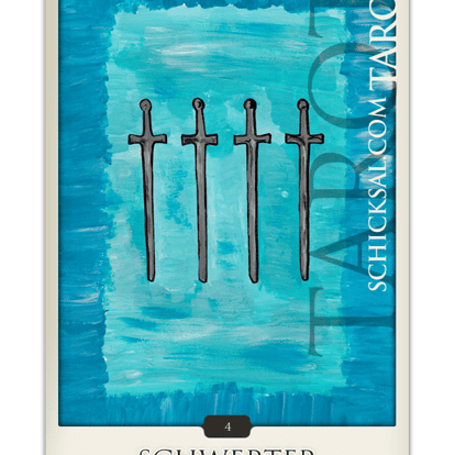 Four Swords of Destiny Tarot © Verlag Franz