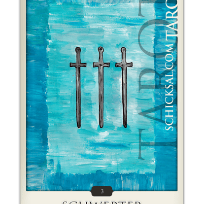 Three Swords of Destiny Tarot © Verlag Franz