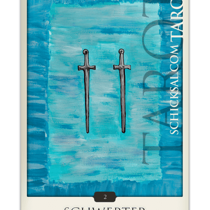 Two Swords | Destiny Tarot © Verlag Franz