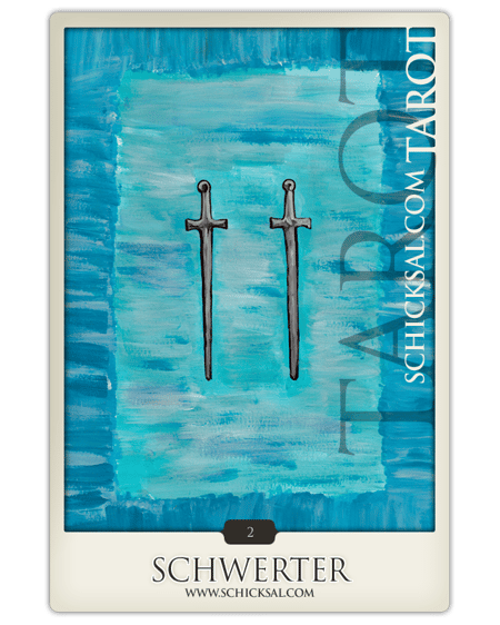 Two Swords | Destiny Tarot © Verlag Franz