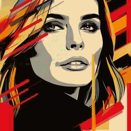 Heidi Klums astrological portrait | Photo: &copy; midjourney