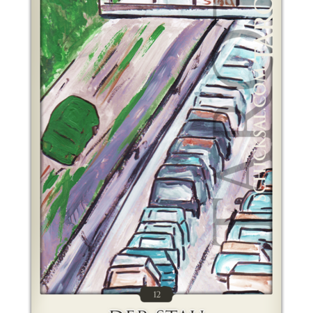 Tarot card "Stagnancy" at fate tarot © Verlag Franz
